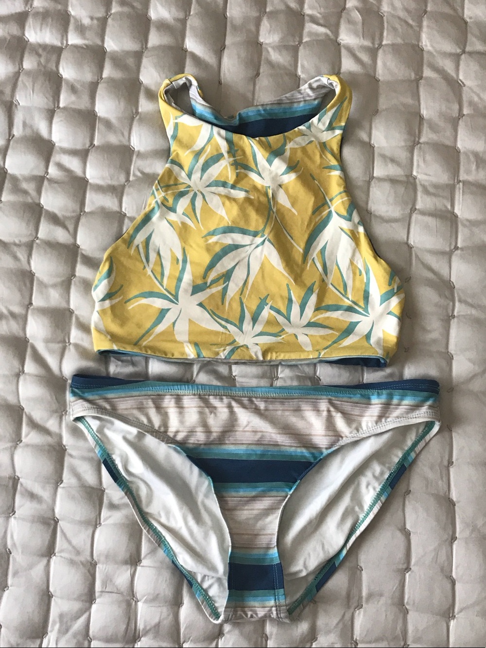 Carve reversible bikini with swim shirt